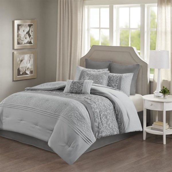 Ramsey Embroidered 8 Piece Comforter Set - Image 2