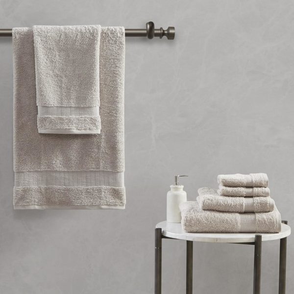 Luxor 100% Egyptian Cotton 6 Piece Towel Set - Image 2