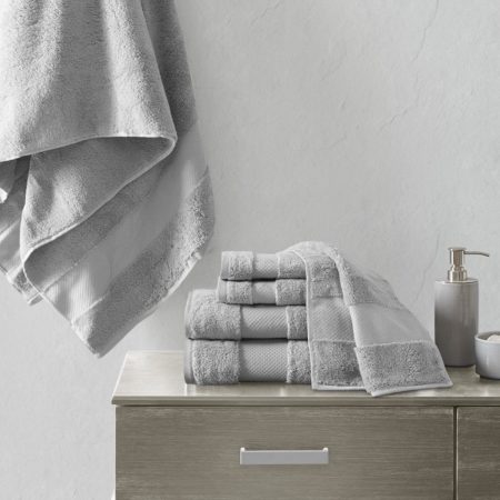 Turkish Cotton 6 Piece Bath Towel Set