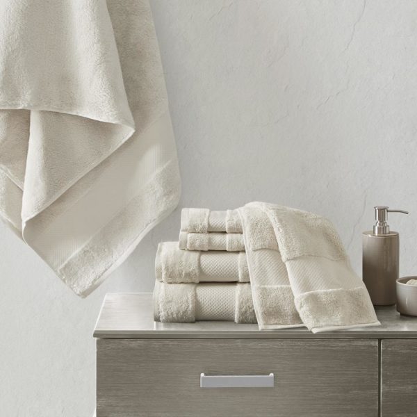 Turkish Cotton 6 Piece Bath Towel Set - Image 3