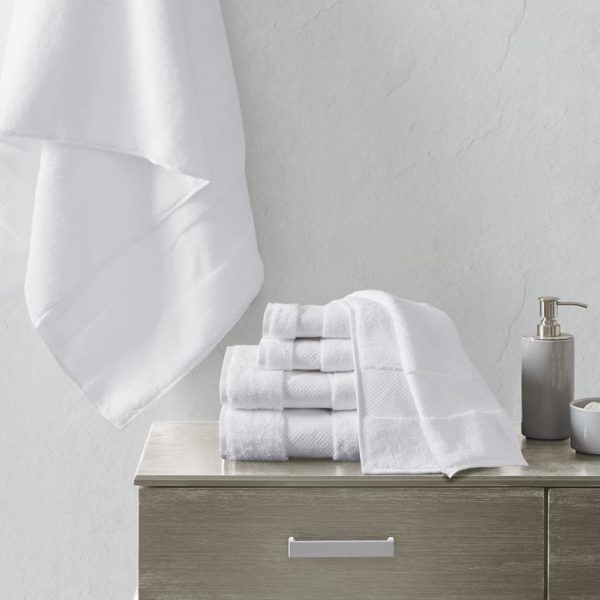 Turkish Cotton 6 Piece Bath Towel Set - Image 5