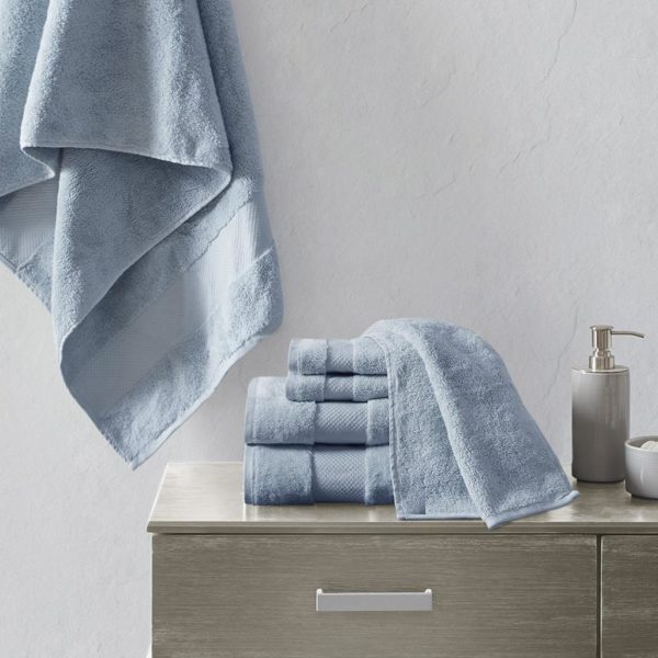 Turkish Cotton 6 Piece Bath Towel Set - Image 6