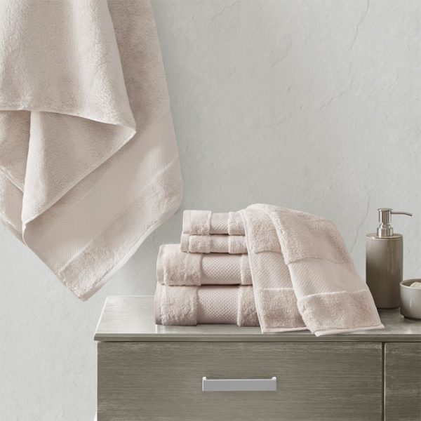 Turkish Cotton 6 Piece Bath Towel Set - Image 7