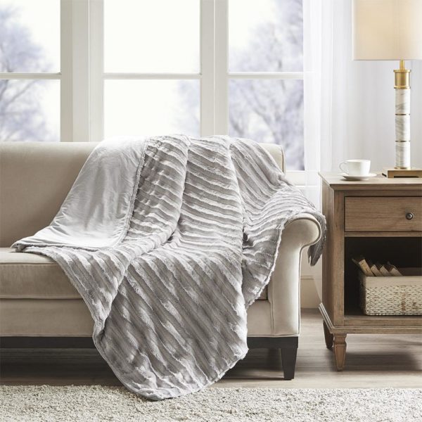 Duke Faux Fur Weighted Blanket - Image 2