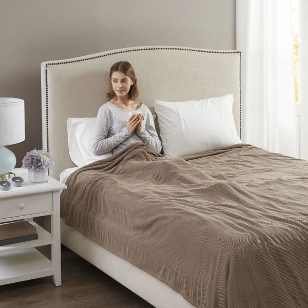 Electric Micro Fleece Heated Blanket - Image 5
