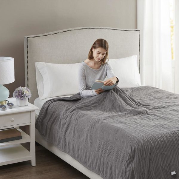 Electric Micro Fleece Heated Blanket - Image 6