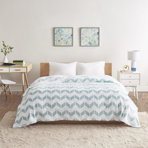 Chevron Plush Blanket