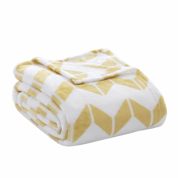 Chevron Plush Throw - Image 3