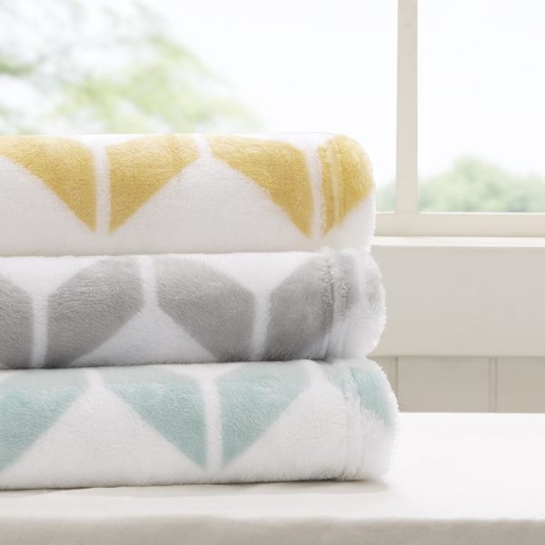 Chevron Plush Throw - Image 2
