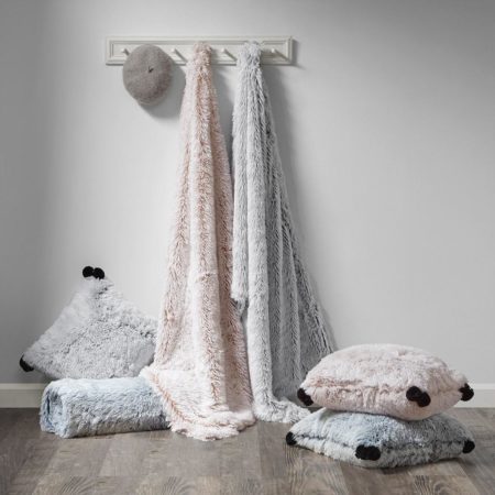 Emma Shaggy Faux Fur Throw