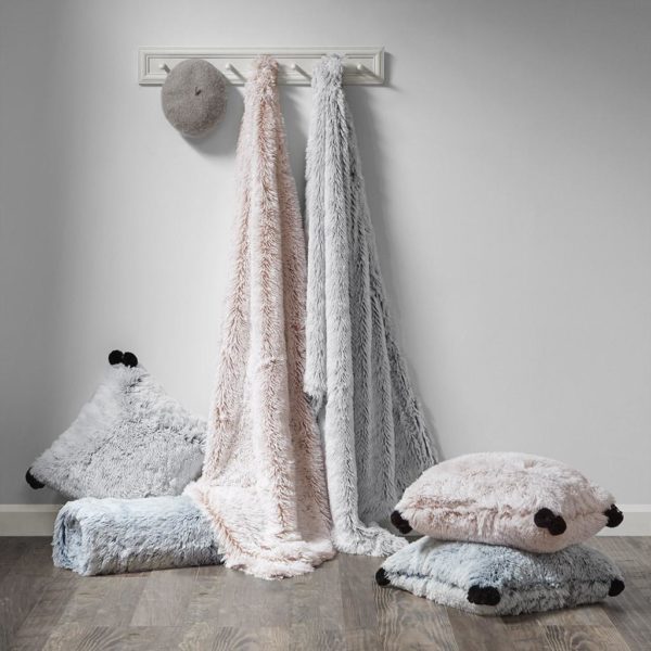 Emma Shaggy Faux Fur Throw