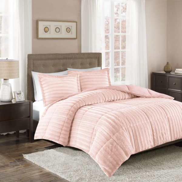 Duke Faux Fur 3 Piece Comforter Set - Image 5