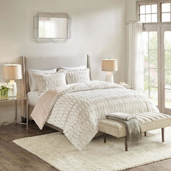 Gia Back Print Long Fur Comforter Mini Set