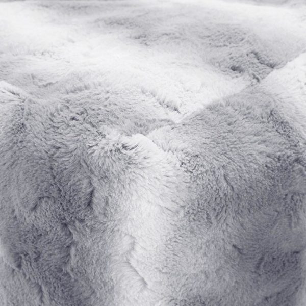 Zuri Tip Dyed Long Faux Fur Pouf - Image 3