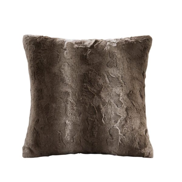 Zuri Faux Fur Square Pillow