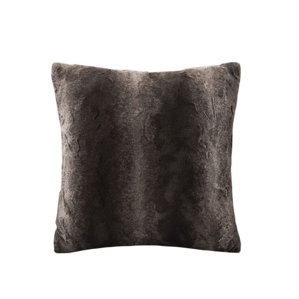 Zuri Faux Fur Square Pillow - Image 2