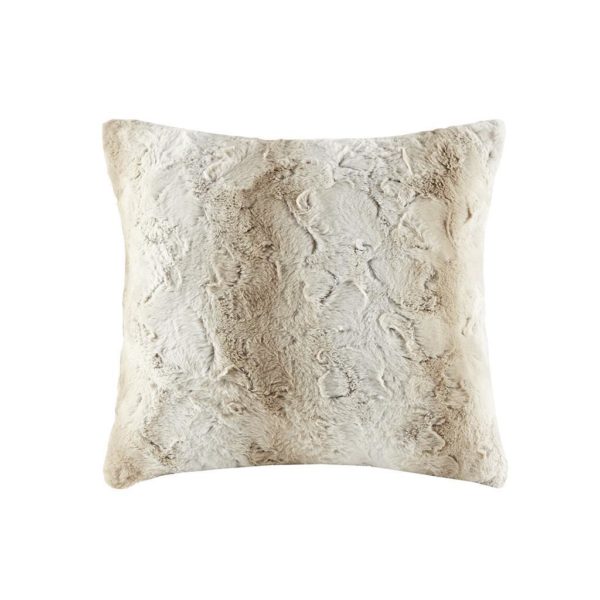 Zuri Faux Fur Square Pillow - Image 4