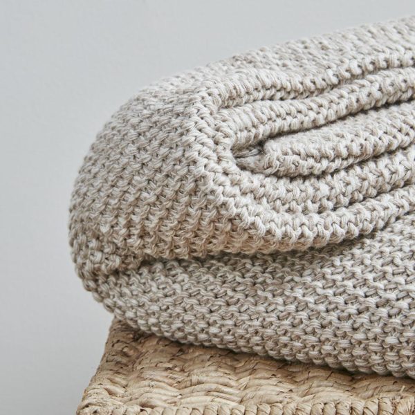 Briar Cotton Knit Throw - Image 2