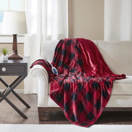 Jacob Heated Plush Throw