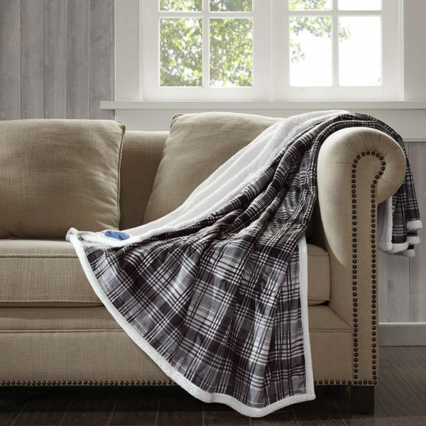 Tasha Oversized Mink to Berber Heated Throw - Image 3