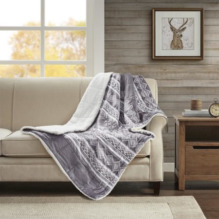 Anderson Print Mink Down Alternative Filled Throw