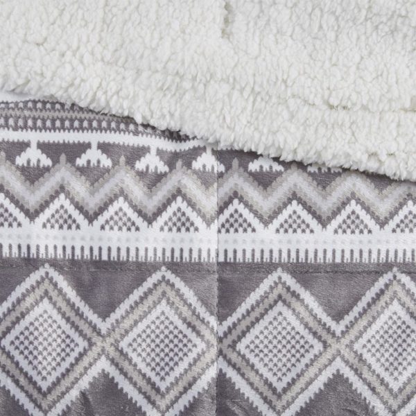 Anderson Print Mink Down Alternative Filled Throw - Image 2