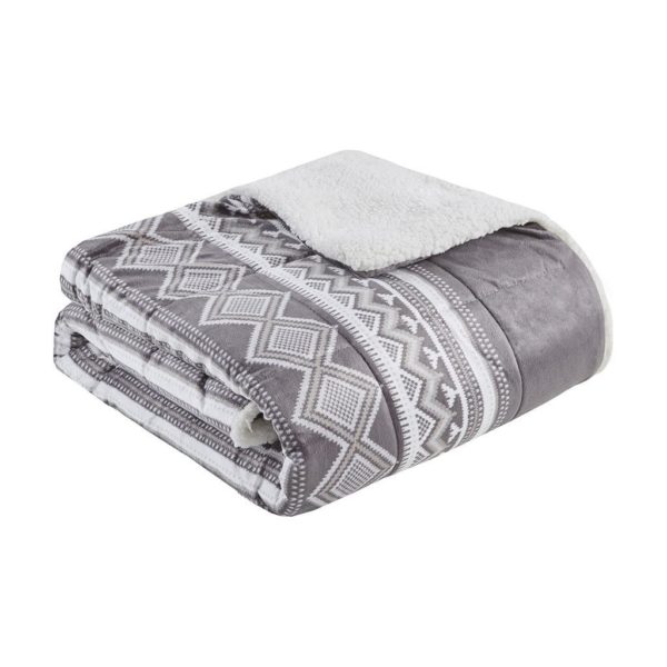Anderson Print Mink Down Alternative Filled Throw - Image 3