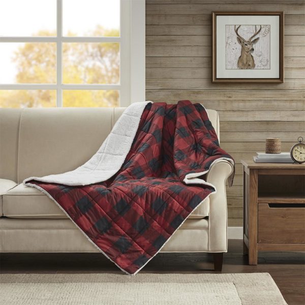 Linden Oversized Sofstpun Down Alternative  Throw - Image 2