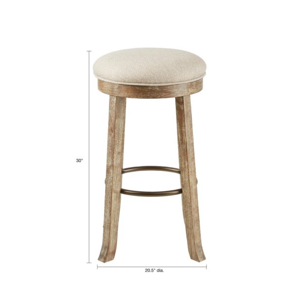 Oaktown Backless Bar Stool with Swivel Seat - Image 5