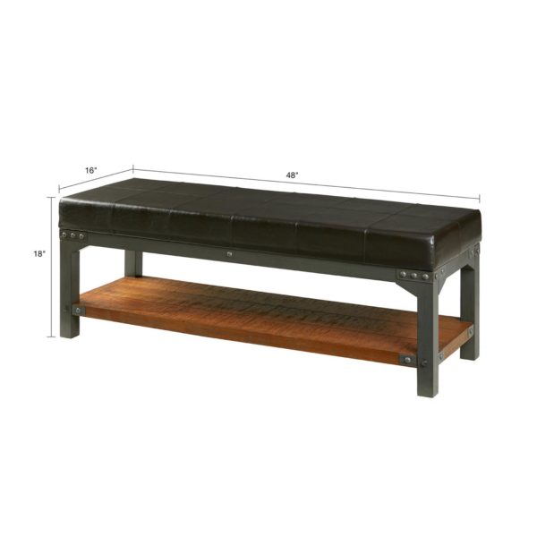 Lancaster PU Bench - Image 4