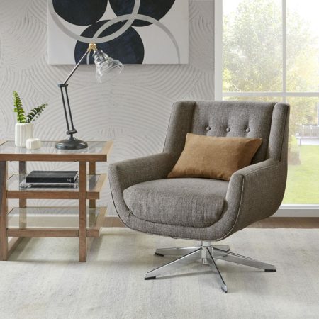 Nina Swivel Lounge Chair, Star Based Swivel
