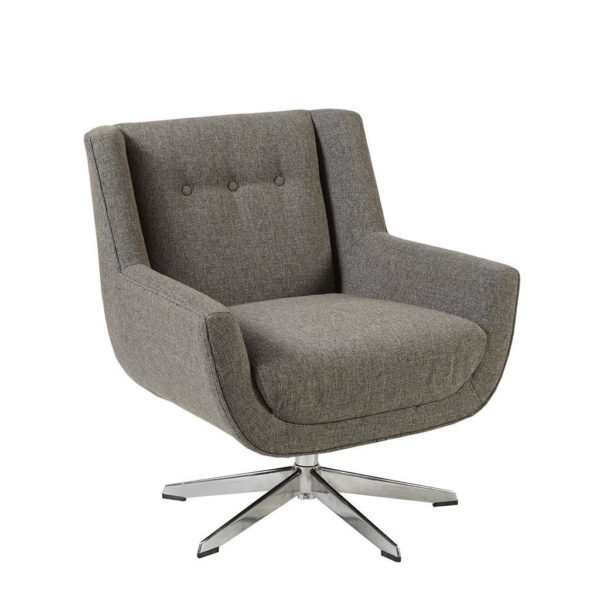 Nina Swivel Lounge Chair, Star Based Swivel - Image 3