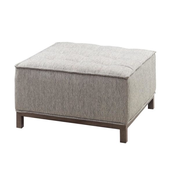 Grant Tufted Square Ottoman - Image 2