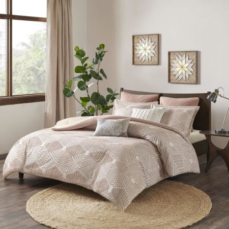 Ellipse Cotton Jacquard Comforter Set