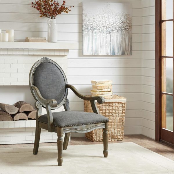 Brentwood Exposed Wood Arm Chair