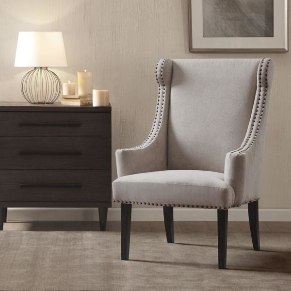 Marcel High Back Wing Chair - Image 3