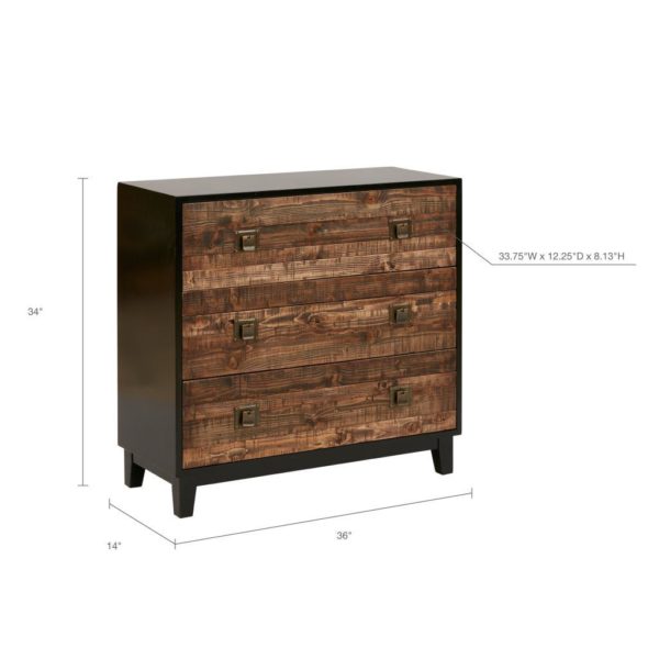 Byron Chattered Wood Accent Chest - Image 6