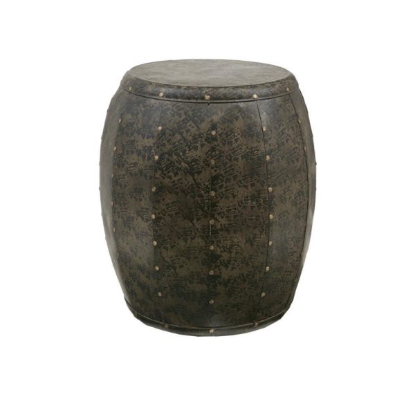 Cirque Metal Accent Drum Table - Image 3