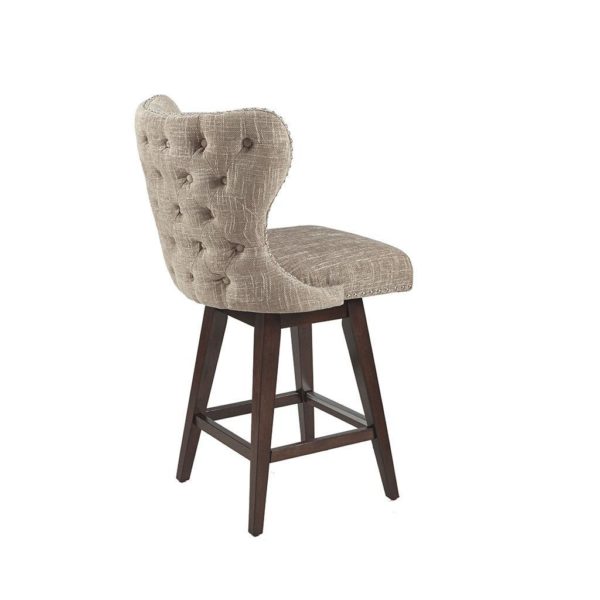 Hancock High Wingback Button Tufted Upholstered 27
