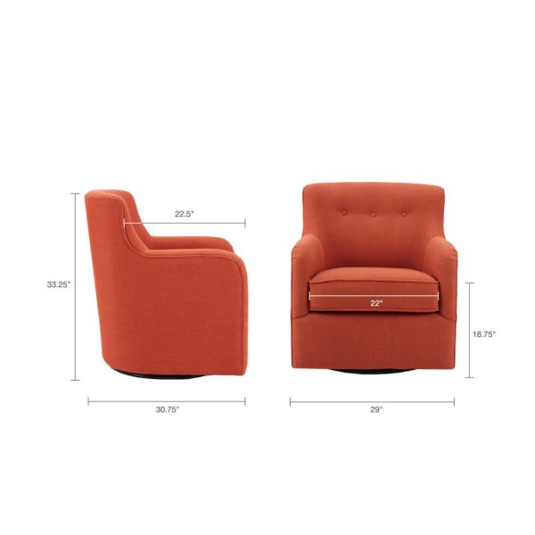 Adele Swivel Chair - Image 2
