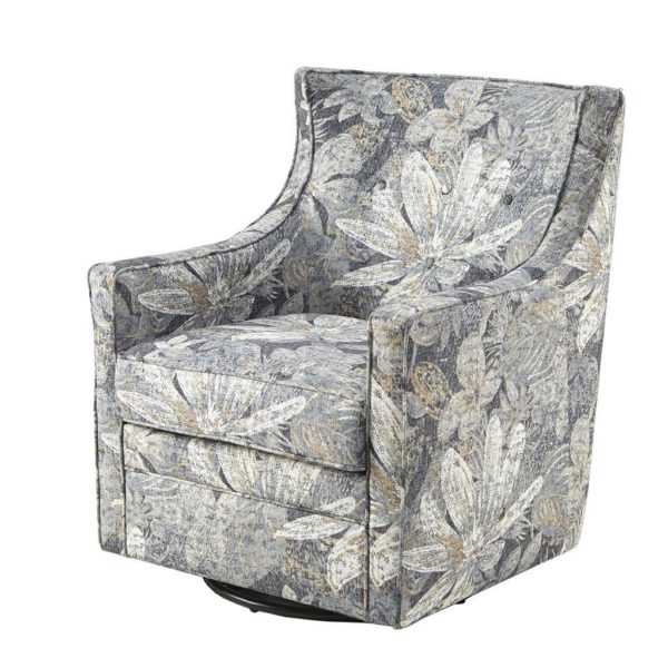 Alana Curve Back Swivel Glider Chair - Image 3