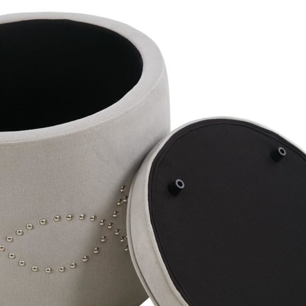 Everly Accent Storage Ottoman - Image 4