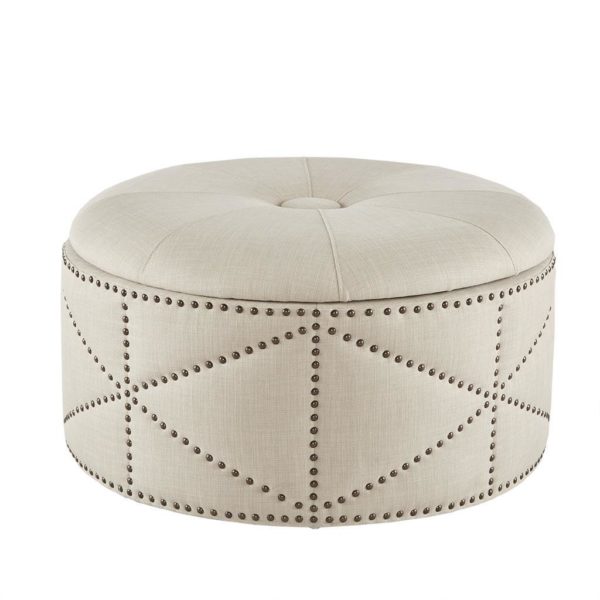 Sonya  Cocktail Storage Ottoman - Image 2
