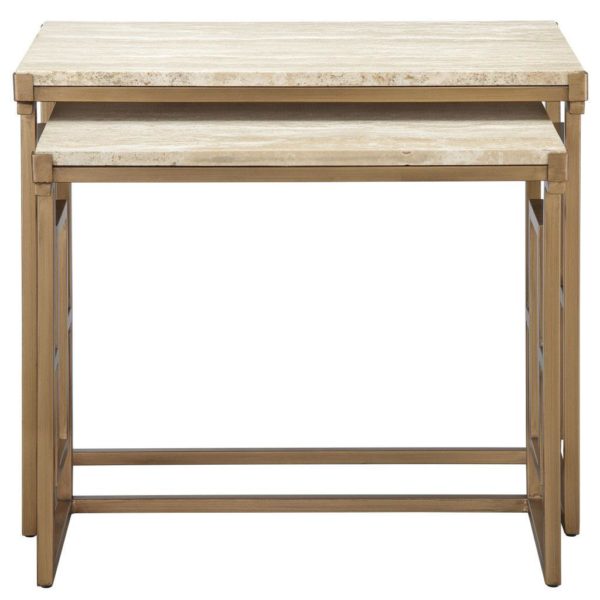 Edenwald Accent Tables with Marble Top - Image 3