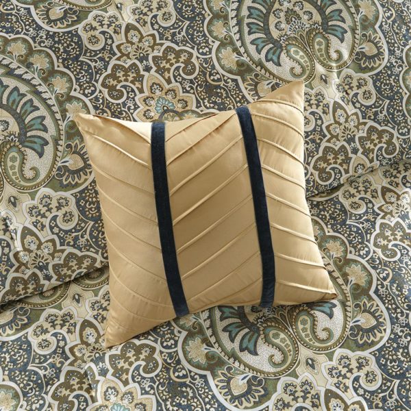 Cameron 7 Piece Charmeuse  Comforter Set - Image 6