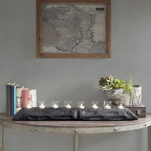 Modine Wood Candle Holder