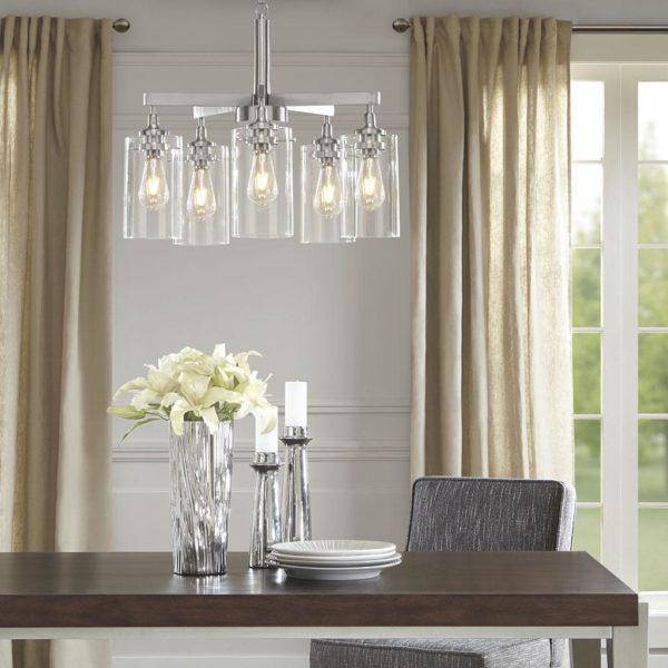 Halsey Five Shade Chandelier - Image 2