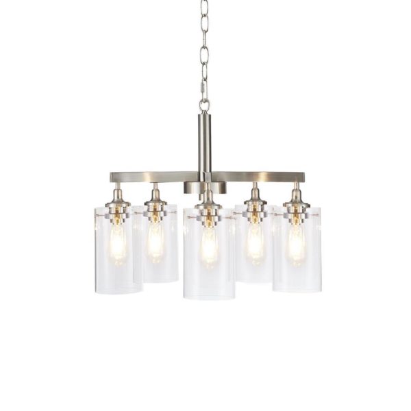 Halsey Five Shade Chandelier - Image 4