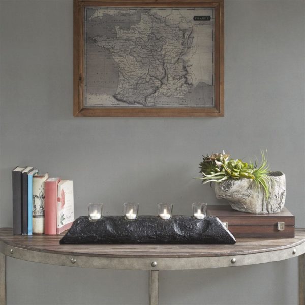 Modine Wood Candle Holder - Image 2