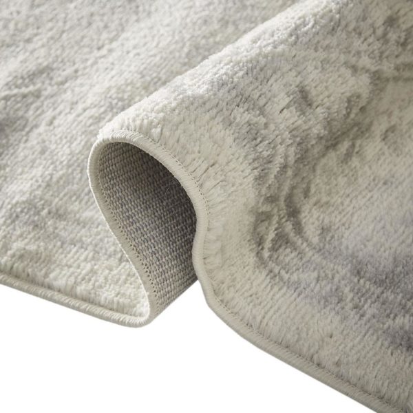 Dakota Vienna Tiled Border 8x10 Beige/Cream Area Rug - Image 4